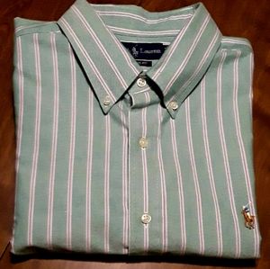 Ralph Lauren Classic Fit Men's Button Down Polo Shirt